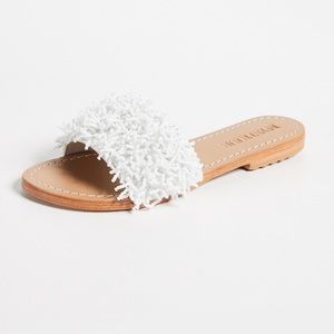 Mystique Beaded Slide Sandals